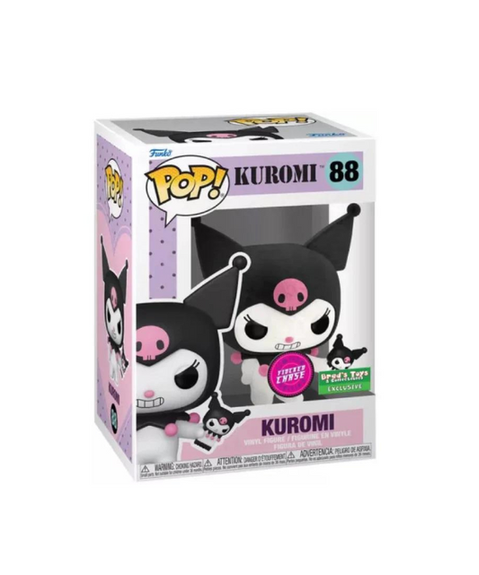 Funko Pop Anime - Hello Kitty " Kuromi With Phone " Flocked CHASE