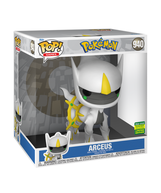 Funko Pop Pokémon " Arceus 10 Inch (SDCC 2024 Exclusive) "