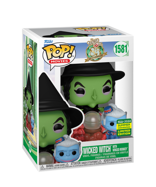 Funko Pop Film - The Wizard of Oz " Wicked Witch (SDCC 2024 Exclusive) "