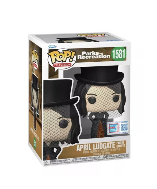 Funko Pop Serie " April Ludgate (Prom Outfit) (NYCC 2024 Exclusive) "