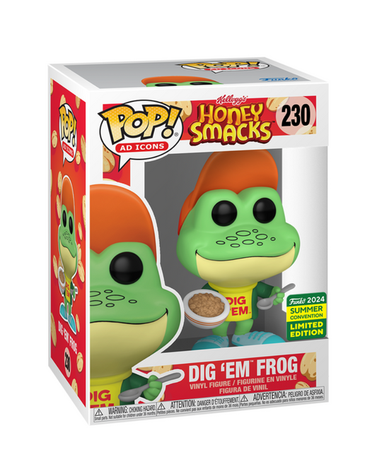 Funko Pop Icons - Kellogg’s " Dig 'Em Frog (SDCC 2024 Exclusive) "