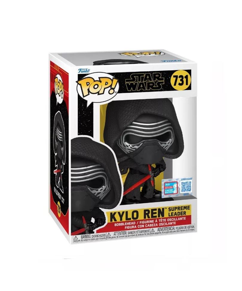 Funko Pop Star Wars " Kylo Ren (Supreme Leader) (NYCC 2024 Exclusive) "