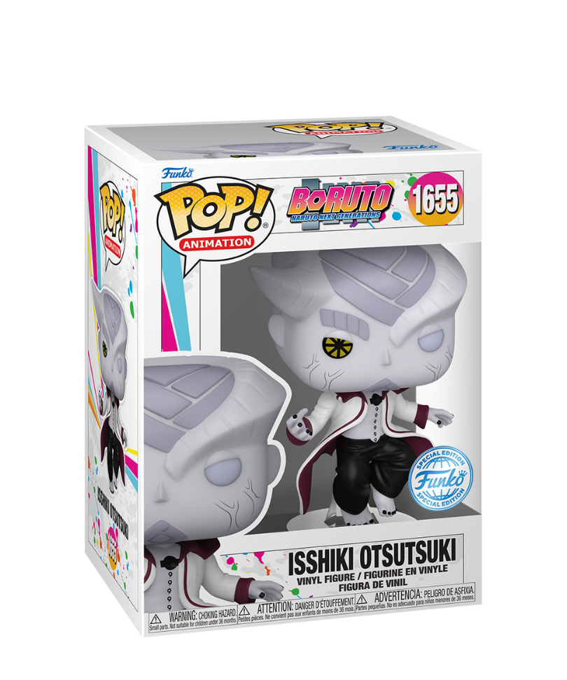 Funko Pop Anime - Boruto Series " Isshiki Otsutsuki " GITD