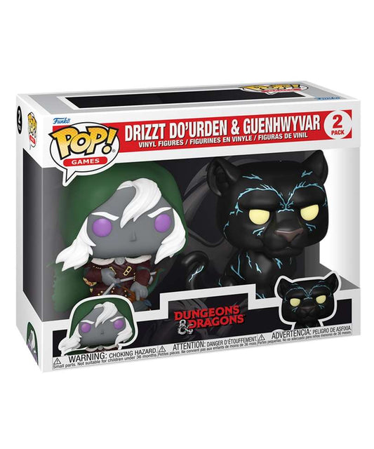 Funko Pop - Dungeons & Dragons " Drizzt Do'urden & Guenhwyvar 2-Pack "