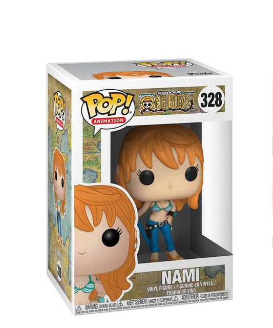 Funko Pop Fumetti One Piece " Nami" DEMAGED BOX