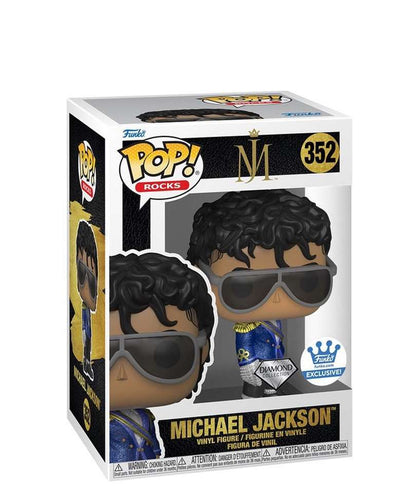 Funko Pop Music "  Michael Jackson (1984) (Diamond Glitter) "