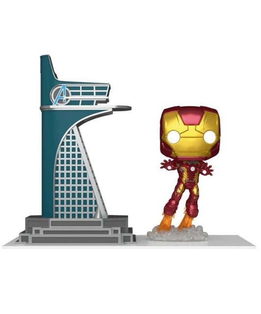 Funko Pop Marvel "Avengers Tower &amp; Iron Man (Glow in the Dark)"