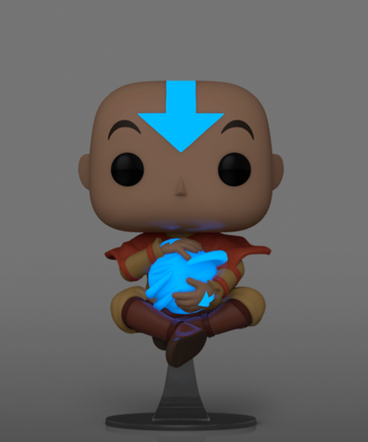 Funko Pop Anime - Avatar: The Last Airbender " Floating Aang GITD exclusive "