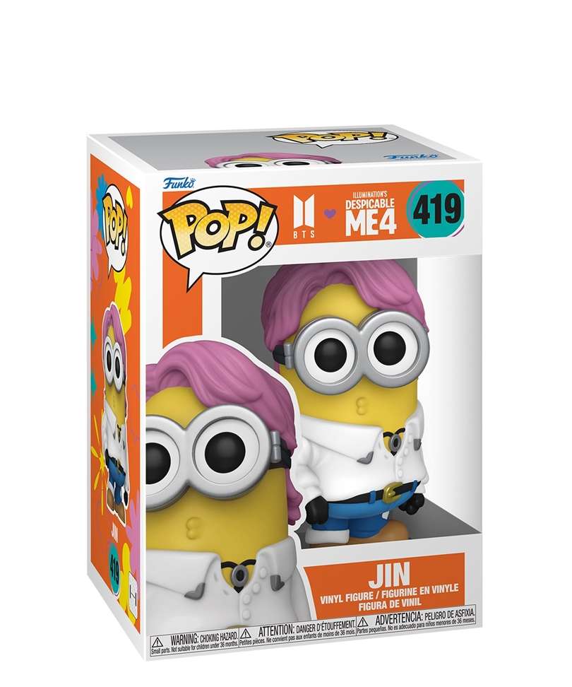 Funko Pop BTS " Jin (Minions) "