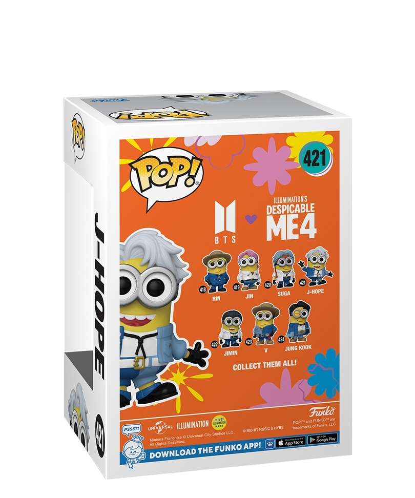 Funko Pop BTS " J-Hope (Minions) "