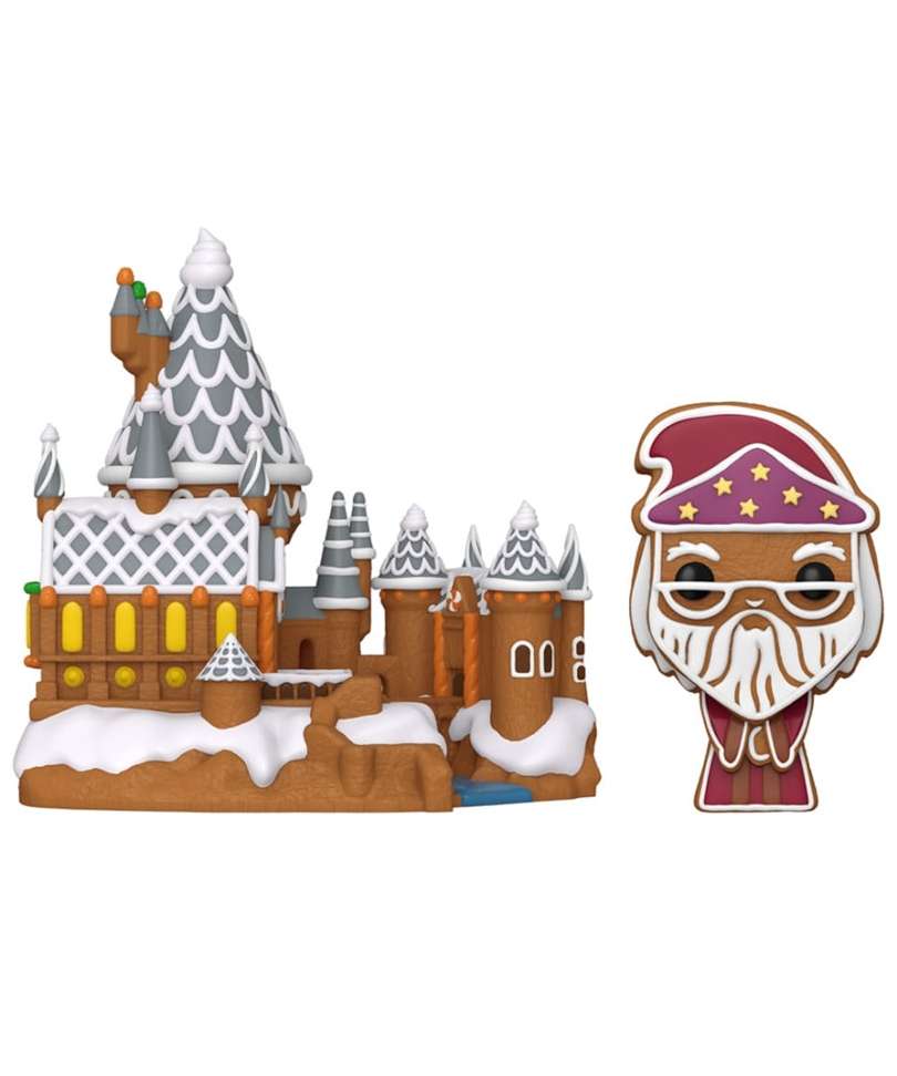 Funko Pop Harry Potter " Gingerbread Albus Dumbledore and Hogwarts "