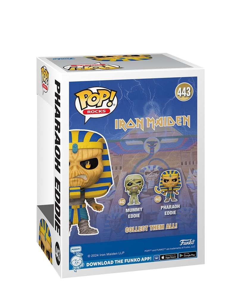 Funko Pop Music - Iron Maiden " Pharoah Eddie "