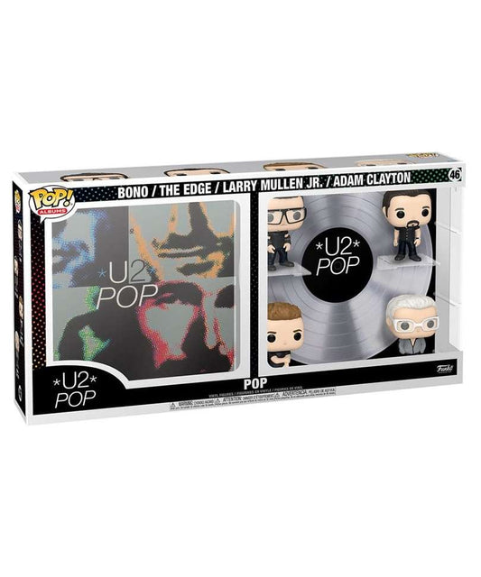 Funko Pop Music Album " Bono / The Edge / Larry Mullen Jr. / Adam Clayton " U2