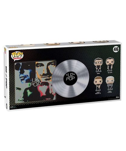 Funko Pop Music Album " Bono / The Edge / Larry Mullen Jr. / Adam Clayton " U2