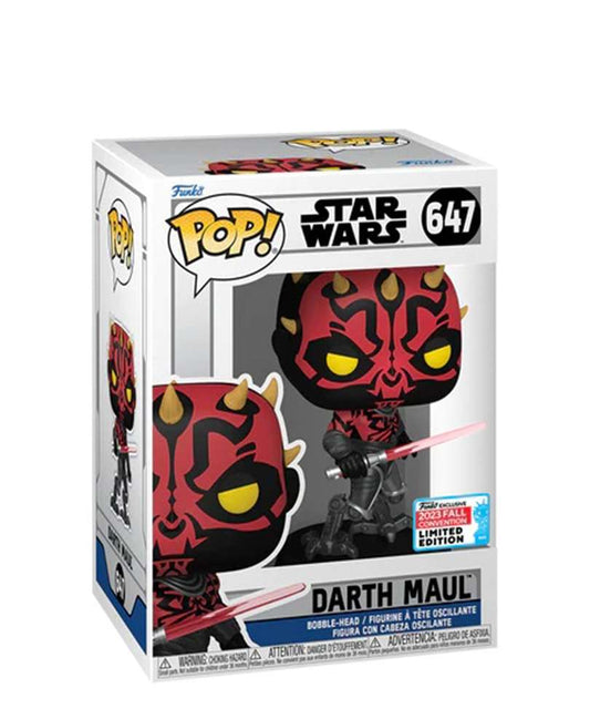 Funko Pop Star Wars " Darth Maul (NYCC 2023 Exclusive) "