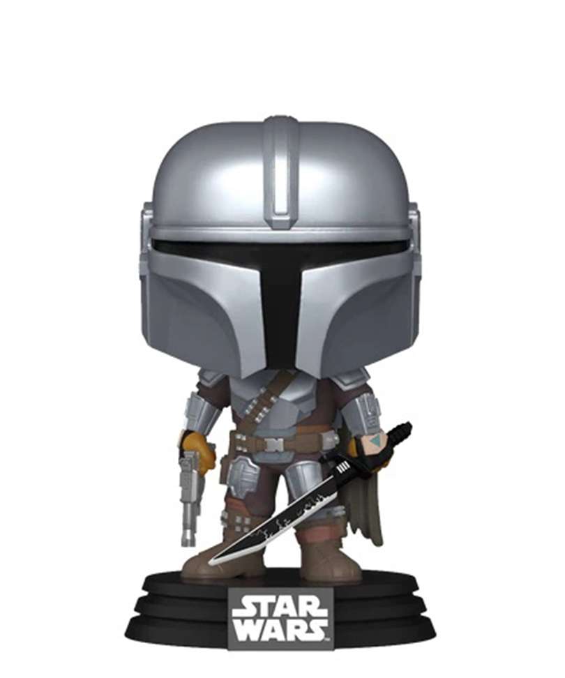 Funko Pop Star Wars " The Mandalorian with Darksaber "