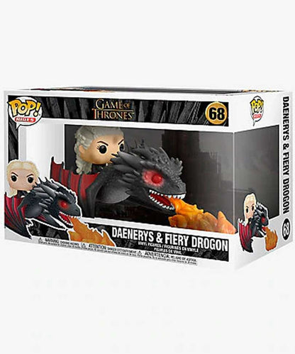 Funko Pop Serie - Game of Thrones " Daenerys with Fieri Drogon "