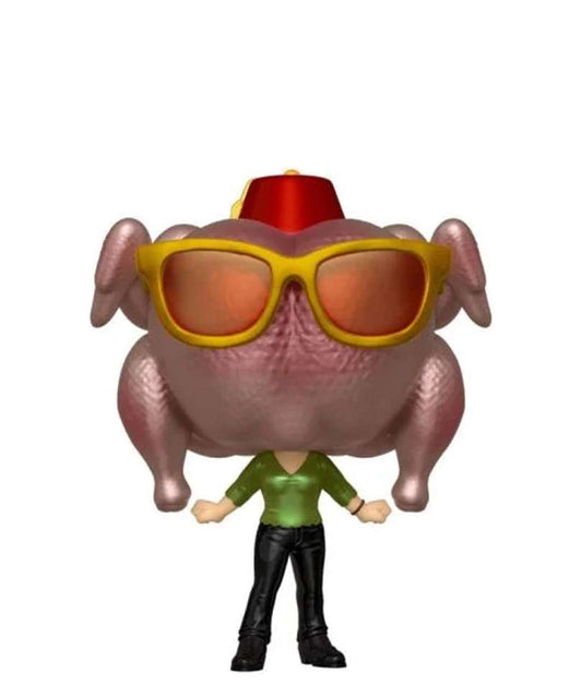 Funko Pop Serie - Friends " Monica with Turkey Metallic "