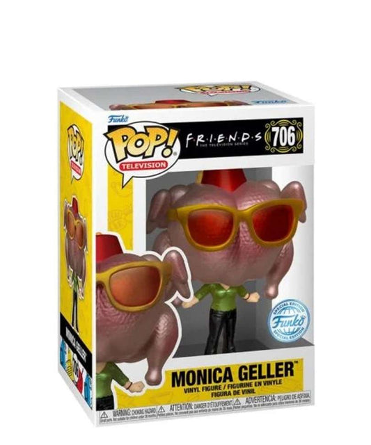 Funko Pop Serie - Friends " Monica with Turkey Metallic "