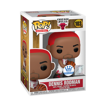 Funko Pop NBA " Dennis Rodman LIMITED EDITION BUNDLE "