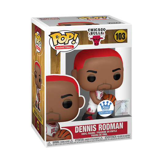 Funko Pop NBA " Dennis Rodman LIMITED EDITION BUNDLE "