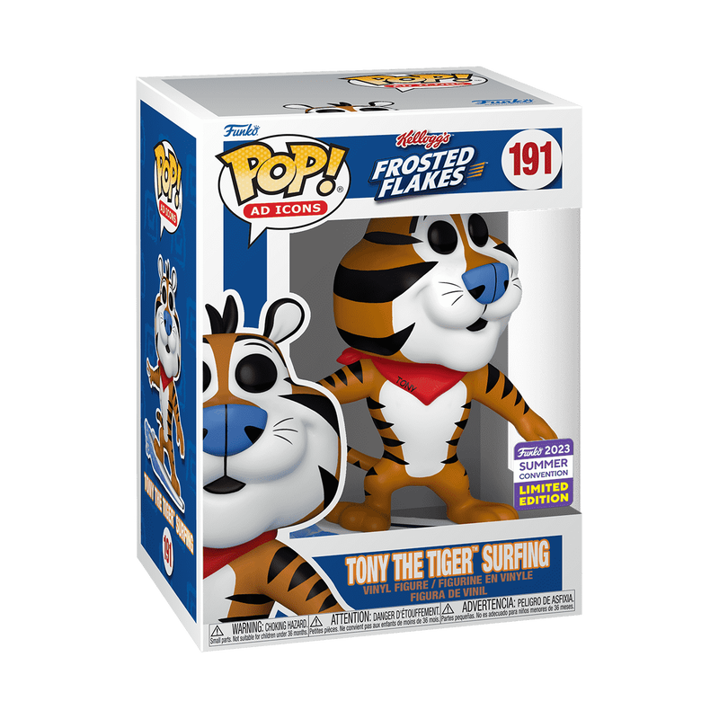 Funko Pop Fantasy " Tony The Tiger Surfing "