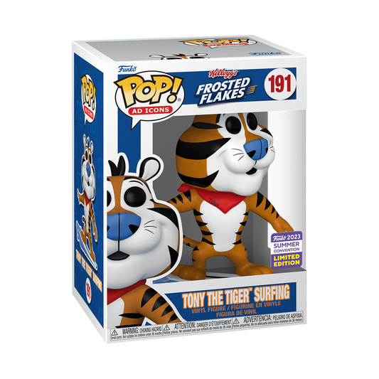 Funko Pop Fantasy " Tony The Tiger Surfing "