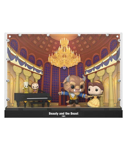 Funko Pop Disney " Lumiere / Cosgworth / The Beast / Belle "