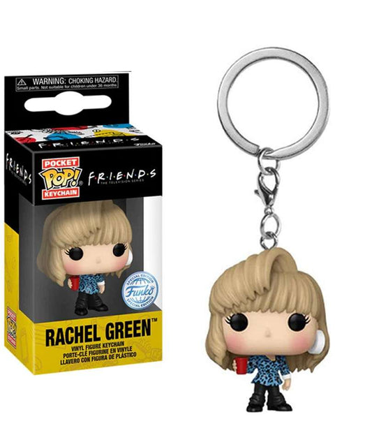 Funko Pop Keychain Friends "80's Hair Rachel Keychain"