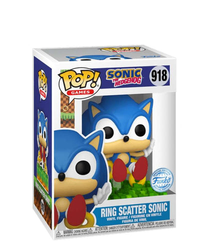 Funko Pop Games " Ring Scatter Sonic "