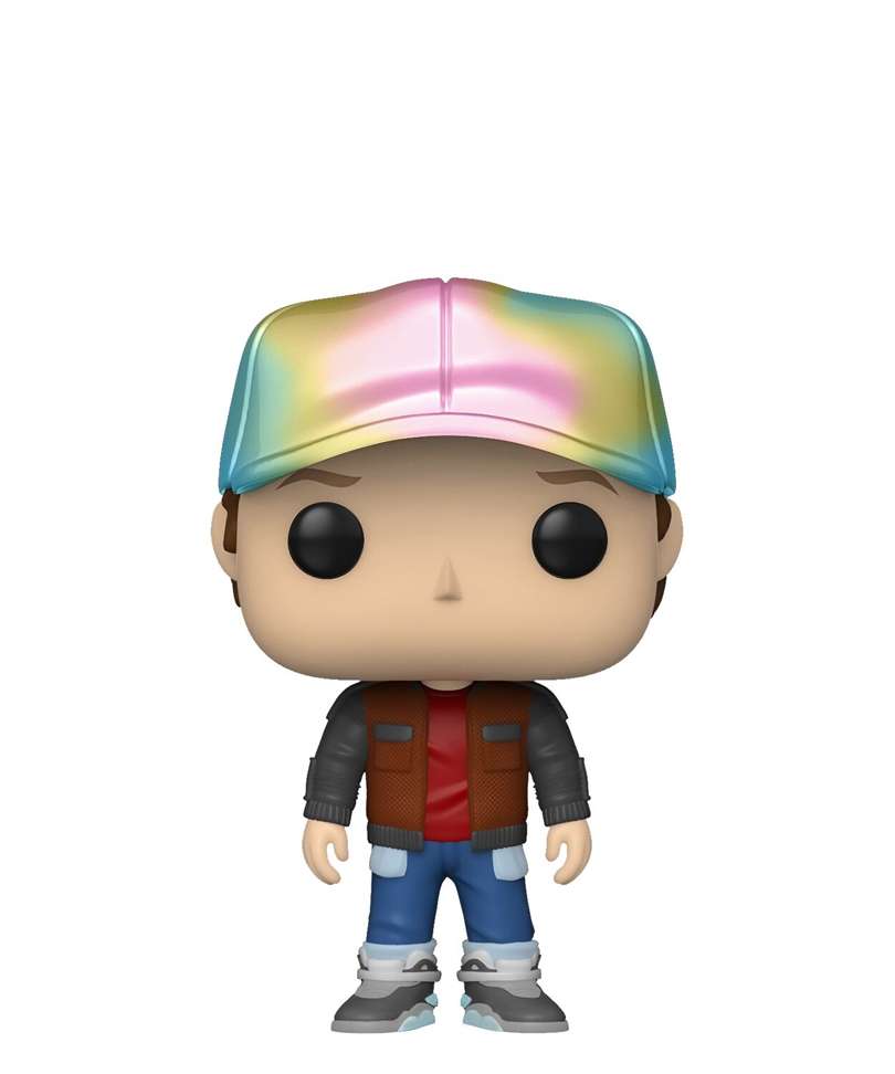 Funko Pop - Back To The Future " Marty in Future Outfit (Metallic) "