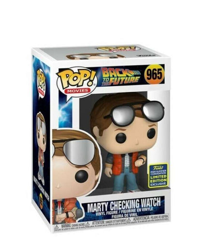 Funko Pop - Back To The Future " Marty Checking Watch " Exclusive Summer Convention