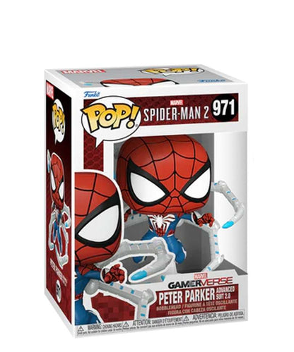 Funko Pop Marvel - Spider-Man 2 " Peter Parker Advanced Suit 2.0 "