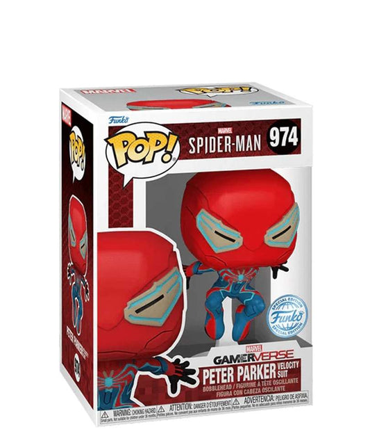 Funko Pop Marvel - Spider-Man 2 " Peter Parker Velocity Suit "