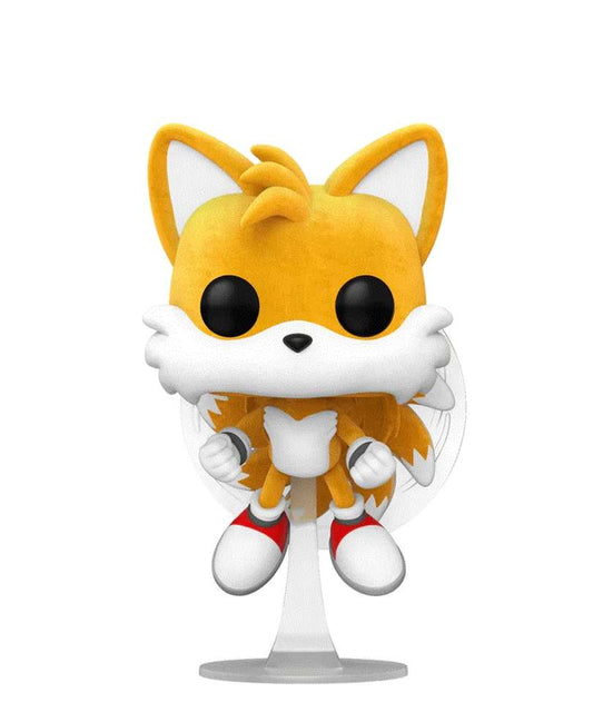 Funko Pop Games " Tails (Chase) (Flocked) "