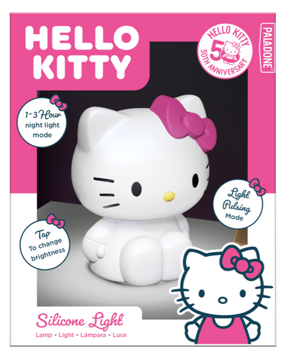 Lampada Silicone Light - " Hello Kitty " 18cm Ricaricabile