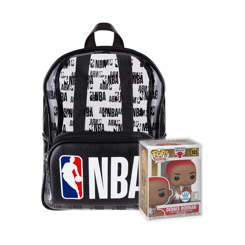 Funko Pop NBA " Dennis Rodman LIMITED EDITION BUNDLE "