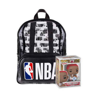 Funko Pop NBA " Dennis Rodman LIMITED EDITION BUNDLE "