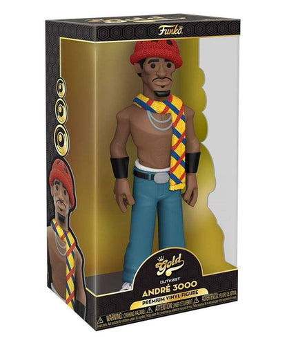 Funko Vinyl Gold - Rocks " Andre3000 (Black & Gold Suit) (12-Inch) "