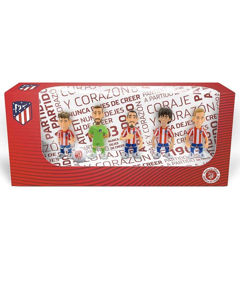 Minix Sport "Atletico Madrid - Pack of 5 Figures"