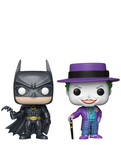 Funko Pop Marvel " Batman &amp; The Joker (2-Pack) (Metallic) "