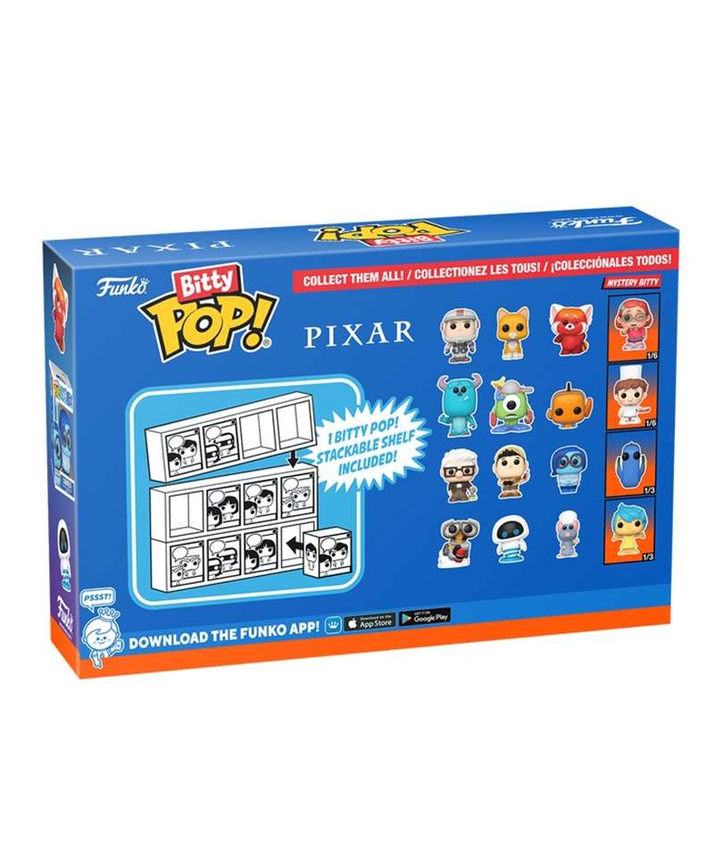 Funko Bitty Pop - Disney " Buzz Lightyear (XL-01) / Sox / Red Panda Mei / Mystery Bitty (4-Pack) "