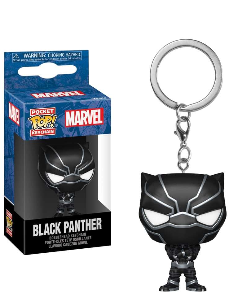 Funko Pop Keychain Marvel " Black Panther Keychain "