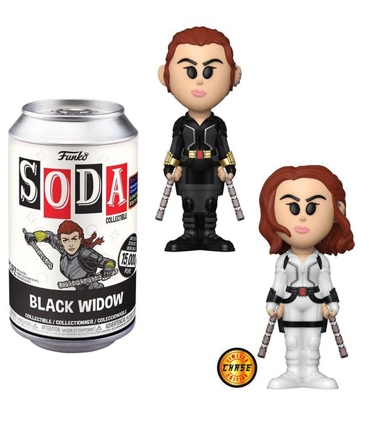 Funko Vinyl Soda Marvel " Black Widow "