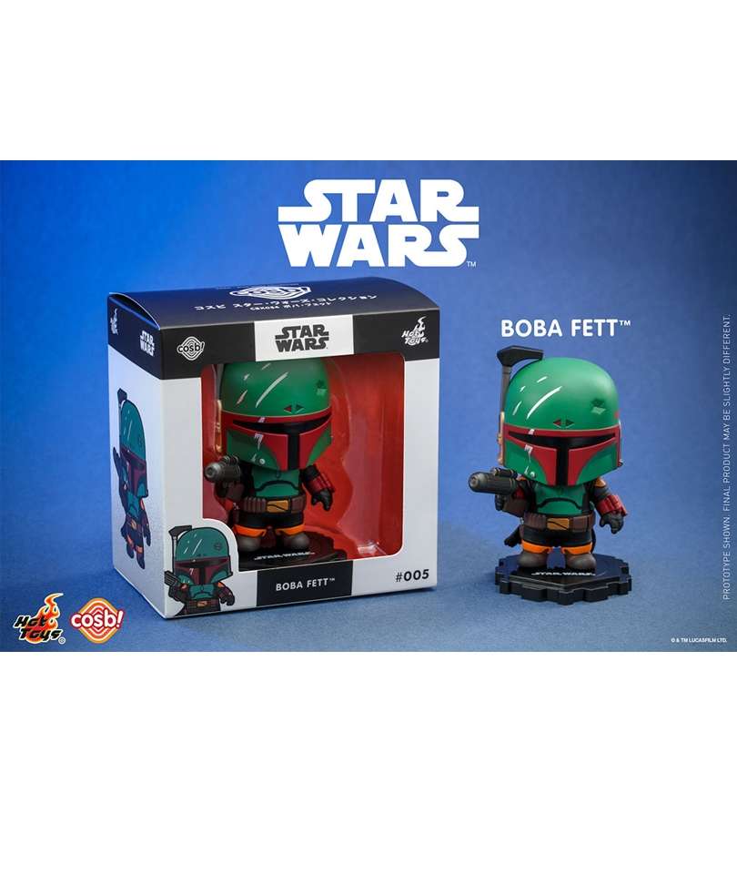 Cosbi Mini - Star Wars "Boba Fett Black" 