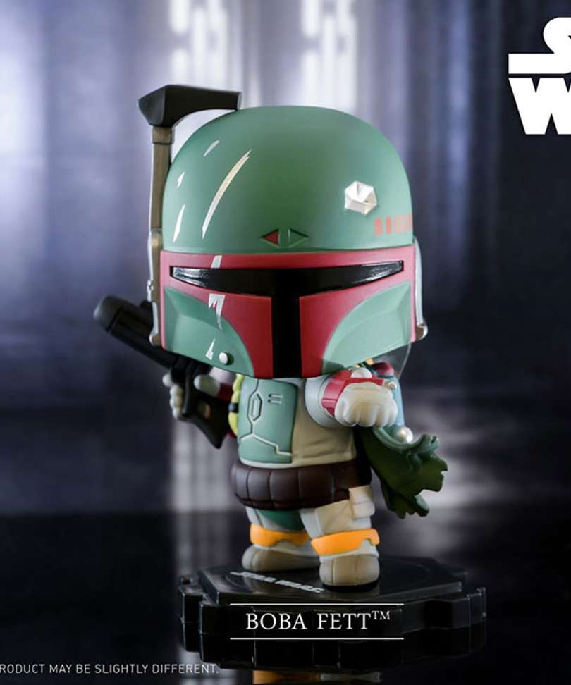 Cosbi Mini - Star Wars "Boba Fett White" 