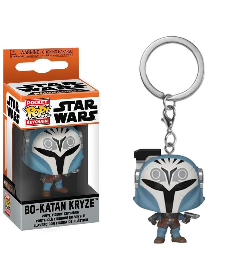 Funko Pop Keychain Star Wars " Bo Katan Kryze Keychain "