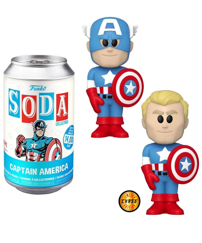 Funko Vinyl Soda Marvel "Captain America" 