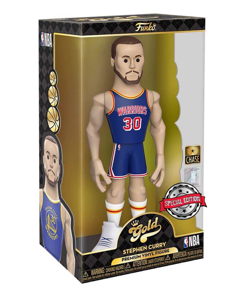 Funko Vinyl Gold - Sports NBA " Stephen Curry Chase (12 inches) "