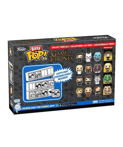 Funko Bitty Pop - Games of Thrones " Daenerys - Bride / Khal Drago / Drogon / Mystery Bitty (4-Pack) "